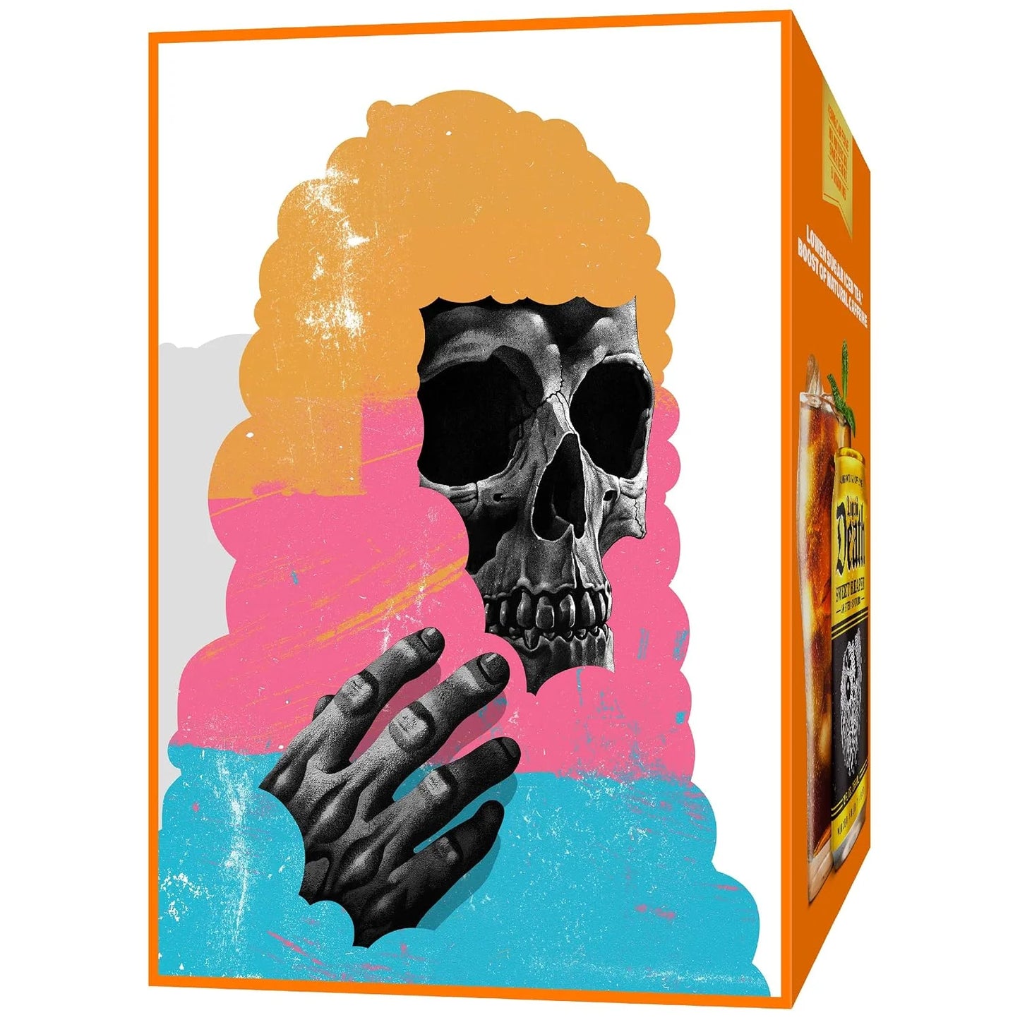 Liquid Death Iced Tea - Sweet Reaper (Black Sweet Tea), Less Sugar*, Boost of Caffeine, B Vitamins, No Artificial Sweeteners, 12 Fl Oz (Pack of 12)