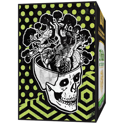 Liquid Death Soda-Flavored Sparkling Water - Mt. Death, Less Sugar*, Huge Flavor, No Caffeine, No Artificial Sweeteners, 12 Fl Oz (Pack of 12)